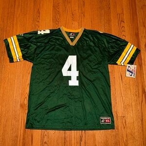 Vintage GREEN BAY PACKERS Logo Athletic  BRETT FAVRE  Jersey Size XL